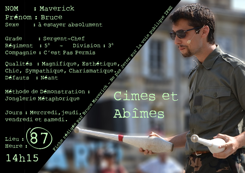 Lire la suite à propos de l’article Nouvelle affiche de Bruce Maverick – Annonce Aurillac 2016