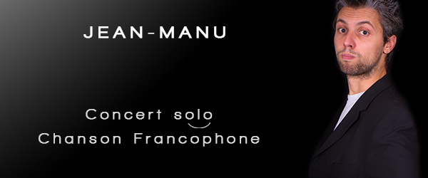 Jean-Manu en Concert solo